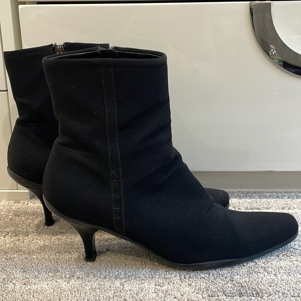 Prada Booties zipper short ankle boots vintage